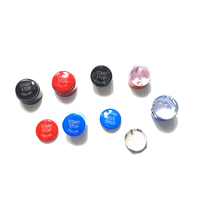 Aplicable a BMW E/F/G motor ABS botón de inicio de un solo clic interruptor de encendido botón reemplazo cubierta accesorios clave