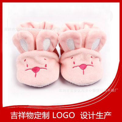 2018 new pattern Bunny Doll Shoes Toy Factory customized children Cotton-padded shoes Home Warm shoes Customized