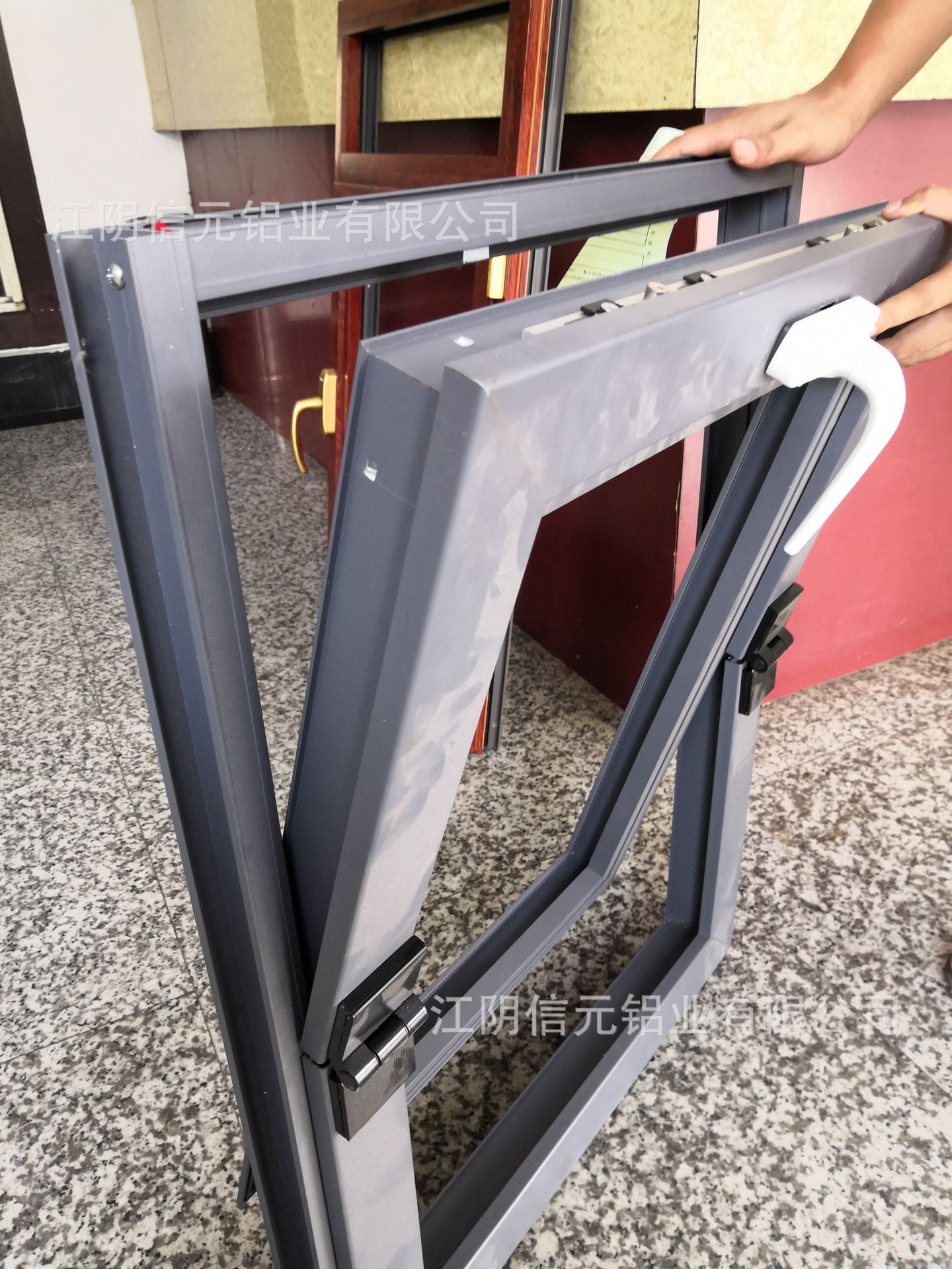 中悬窗型材与制作,中悬窗制作安装图,铝合金中悬窗型材(第16页)_大山谷图库