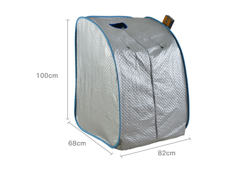 Jingmeile Sweat Sauna, folding portable household single-person steam fumigation machine, steam sauna bath box detail image 3
