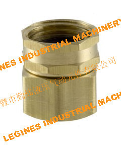 Brass Female Pipe to Female Ga