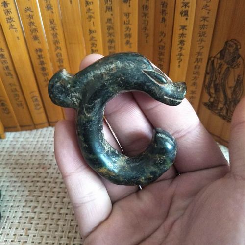Wholesale antique collection Hongshan culture antique jade miscellaneous pieces antique jade pig dragon meteorite handle pendant