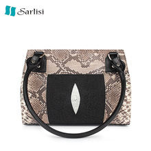 Sarlisi2021新款泰国珍珠鱼皮单肩包手提包女包一件代发