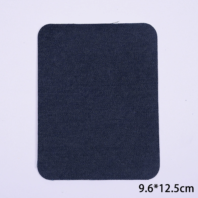 Leather -back gel without trace large patch sticker blue denim piercing holes supplement jeans clothes to repair elbow elbow