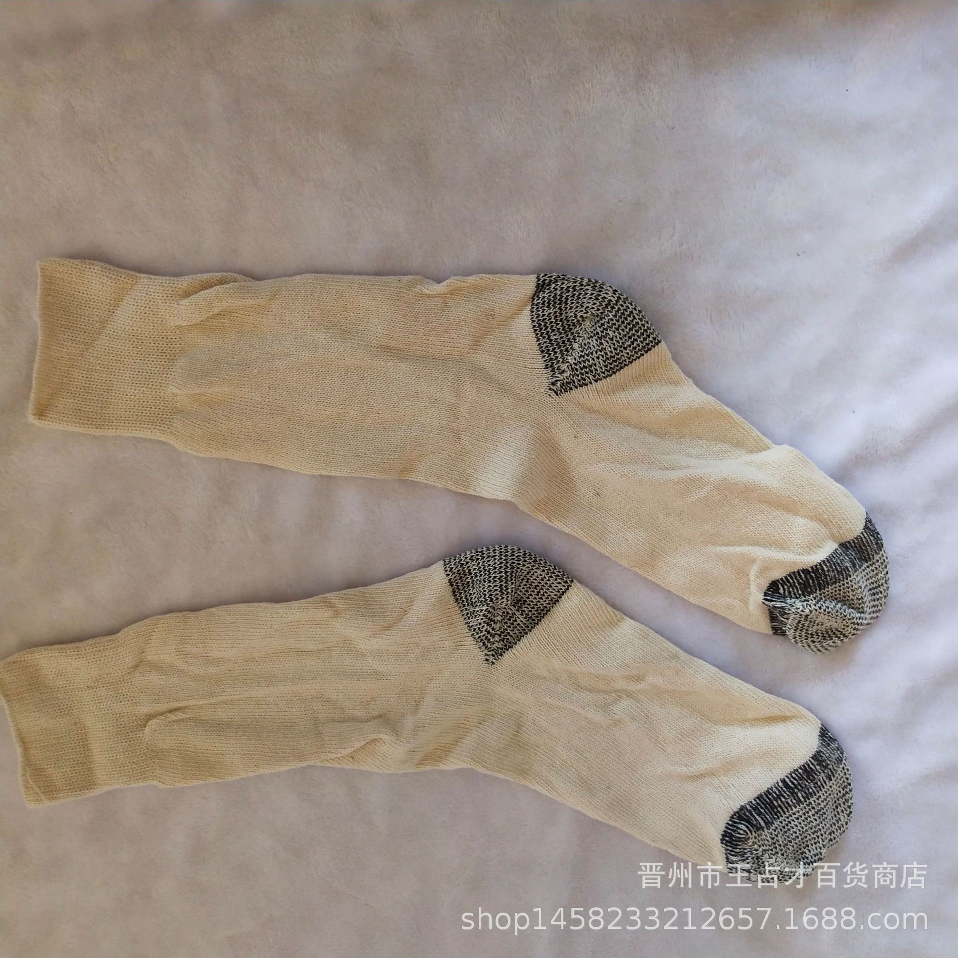 库存四季劳保袜子纯棉男工作袜 矿工袜 地摊袜子焊工袜子批发