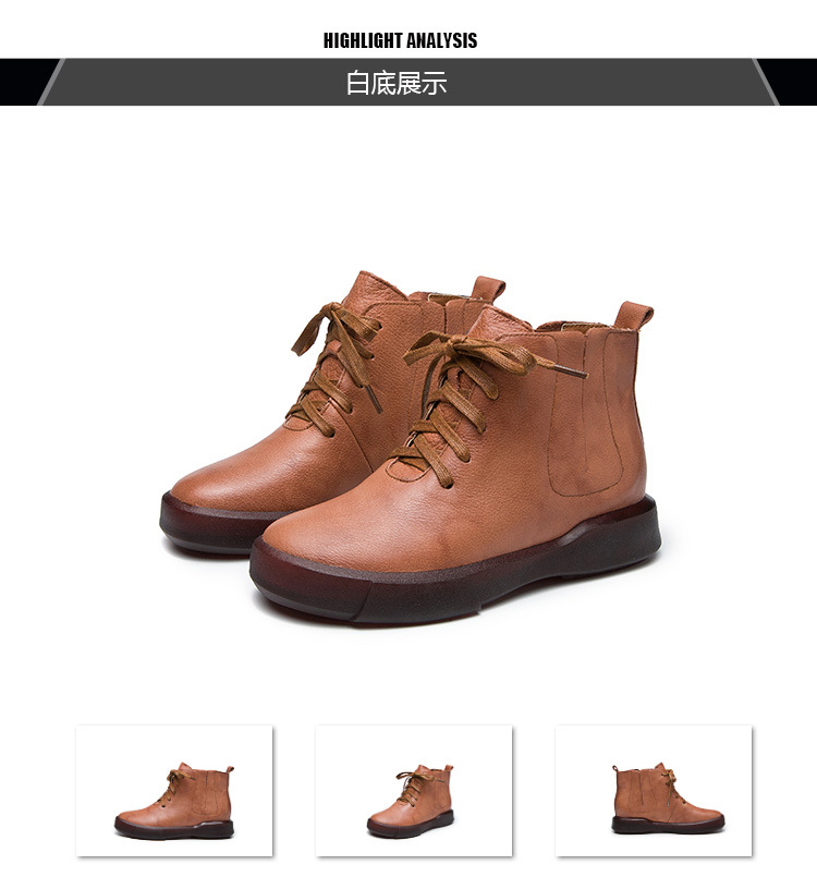 Bottes femme en En cuir - Ref 3355440 Image 43