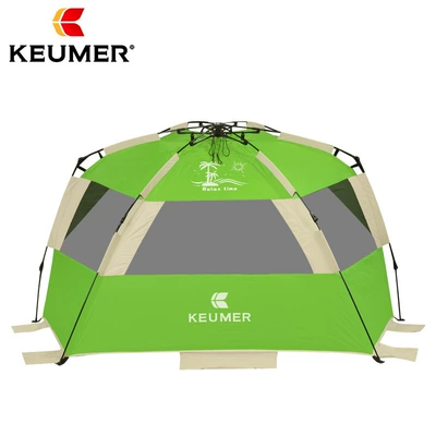 Çadırlar Outdoor Automatic Tent Quick Opening - qiuxiang-green-2-3-people
