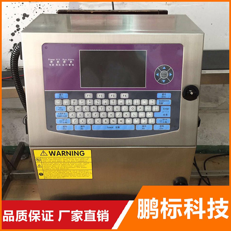 厂家直销小字符喷码机 全自动流水线点阵喷码机 打生产日期打码机