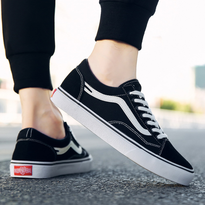 男鞋春秋季新款男士板鞋韩版低帮平底休闲鞋百搭学生潮鞋一件代发|ms