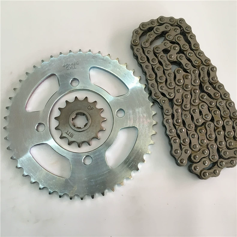 Аксессуары для мотоциклов QS150-A B Storm QS125-A Prince GZ150 набор размер цепи Звездочка зубчатая пластина цепи