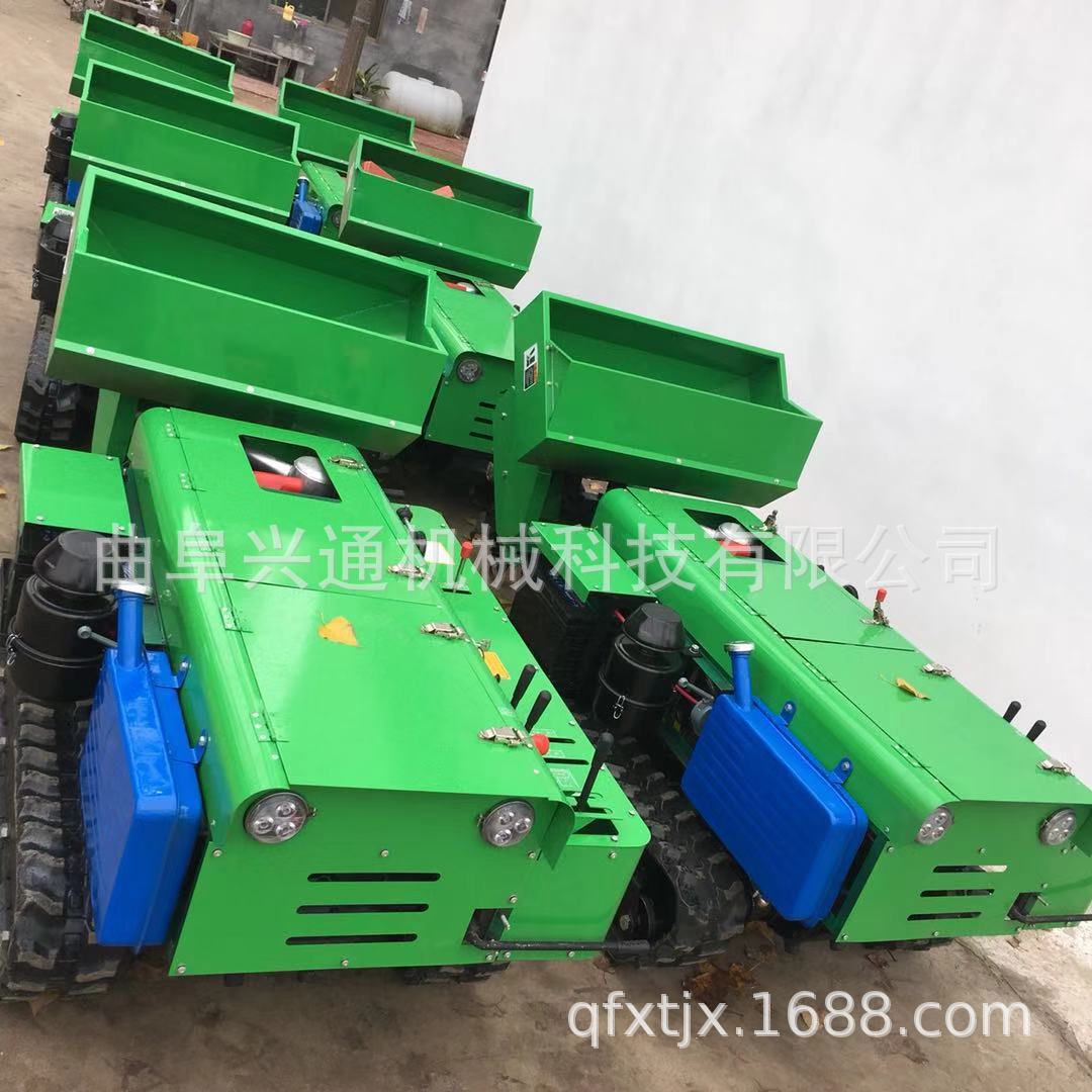 烟台果园开沟施肥机履带式大棚旋耕除草机手扶果园施肥开沟机厂家