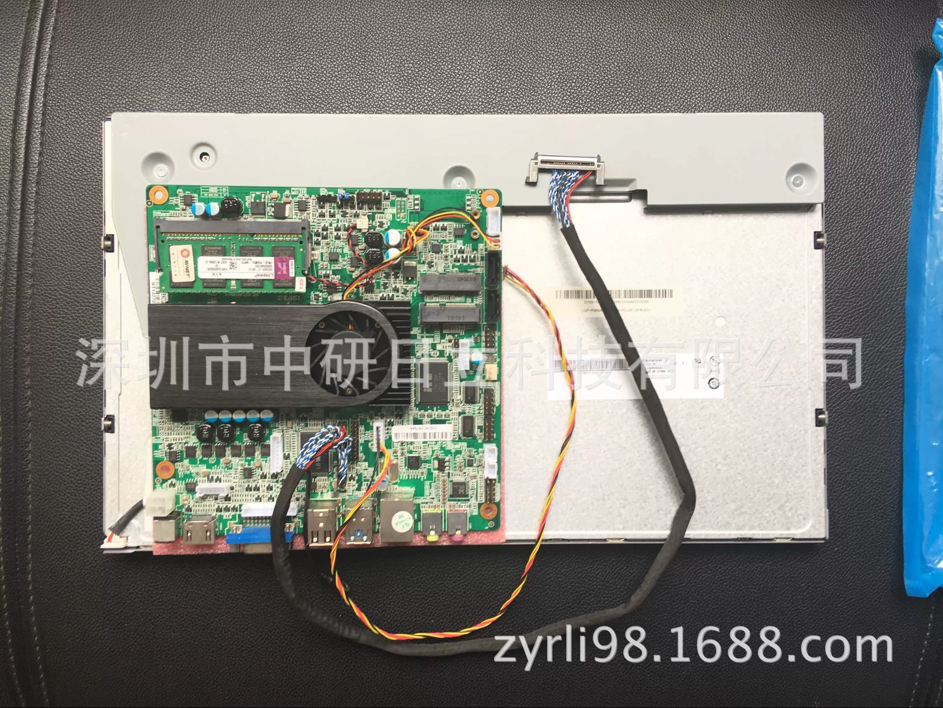 Панель обработки 12-дюймовый LCD экран, решение LCD экран плюс материнская плата X86 J1900, обсуждение цены