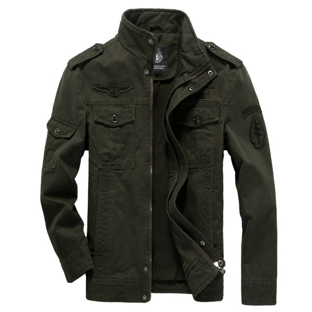 Casual jacket air force No.1 Cotton water wash large men’s coat