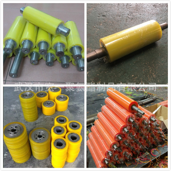 供应陕西西安、咸阳橡胶滚轮，聚氨酯滚轮，滚轮包胶加工