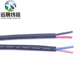 VDE电源线H07RN-F 2*2.5mm2欧洲橡胶电缆线户外风电照明线路灯线