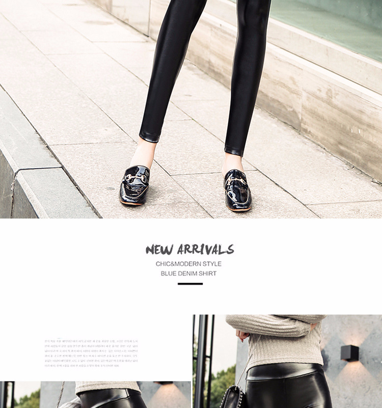 Women's Street Streetwear Solid Color Full Length Skinny Pants display picture 7