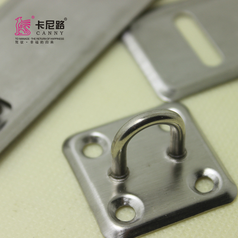 不锈钢锁牌锁排扣皮不锈钢门扣挂锁锁牌箱锁防盗锁扣家具配件系列-阿里巴巴