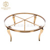 Fashion Creative Modern Table Foreign Hotel Banquet Table Stainless Steel Bird Nest Outdoor Marriage Table