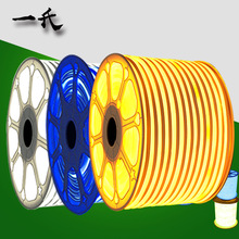 批发led柔性灯管2835霓虹灯带220V高压360度户外防水半圆形软灯条