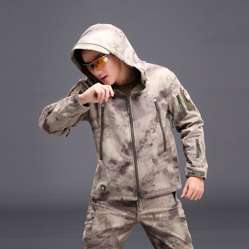 鲨鱼皮上衣废墟色4