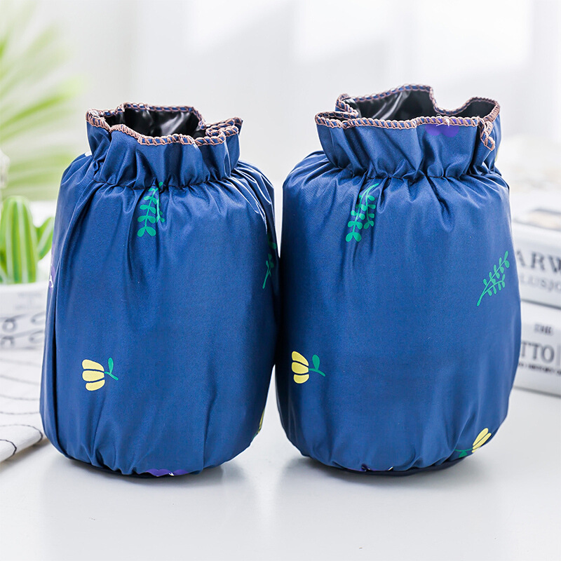 Manga larga protectora ooversleeve largo impermeable oversleeve mujeres adultas impermeable Otoño e Invierno Oficina lindo de longitud media