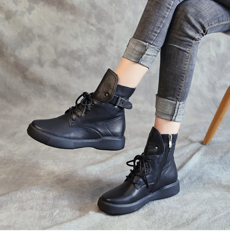 Bottes femme en En cuir - Ref 3355407 Image 6