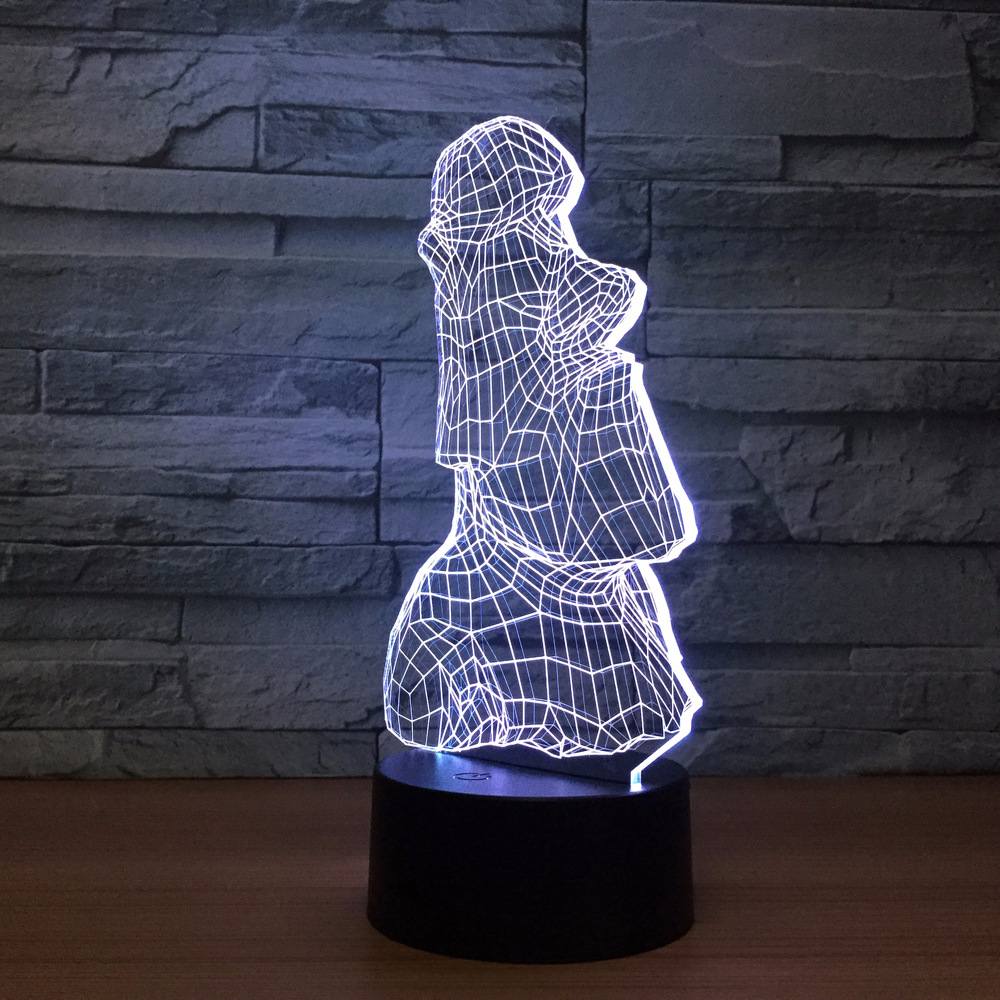 创意LED小夜灯新奇特3D立体视觉灯