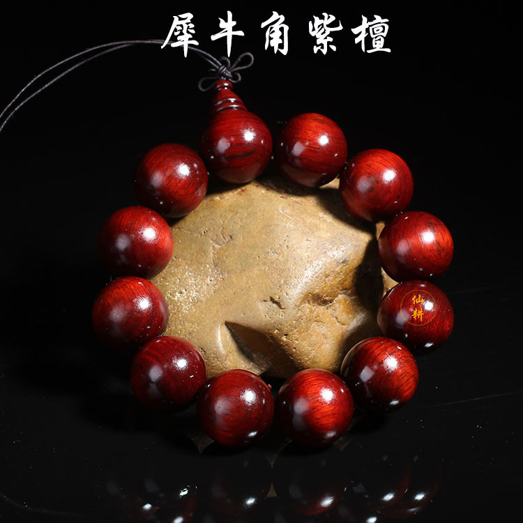 厂家直销印尼紫檀2.0密度高于小叶紫檀佛珠手串手链木质手串工艺