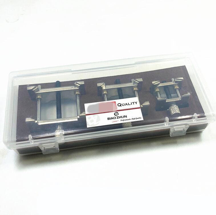 修表工具 三个装机芯座 大中小一套 固定手表机芯 手表维修机芯座