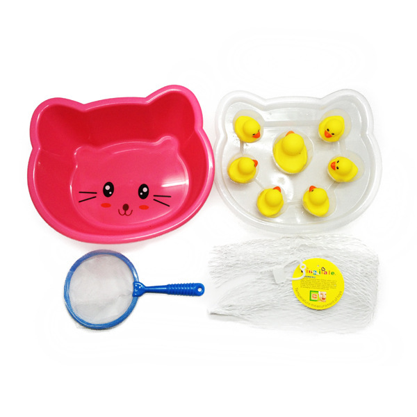 Children's bath toys pinch vinyl 3-inch yellow duck 1 2-inch yellow duck 6 plus cartoon cat Basin Children's bath toys pinch vinyl 3-inch yellow duck 1 2-inch yellow duck 6 plus cartoon cat Basin