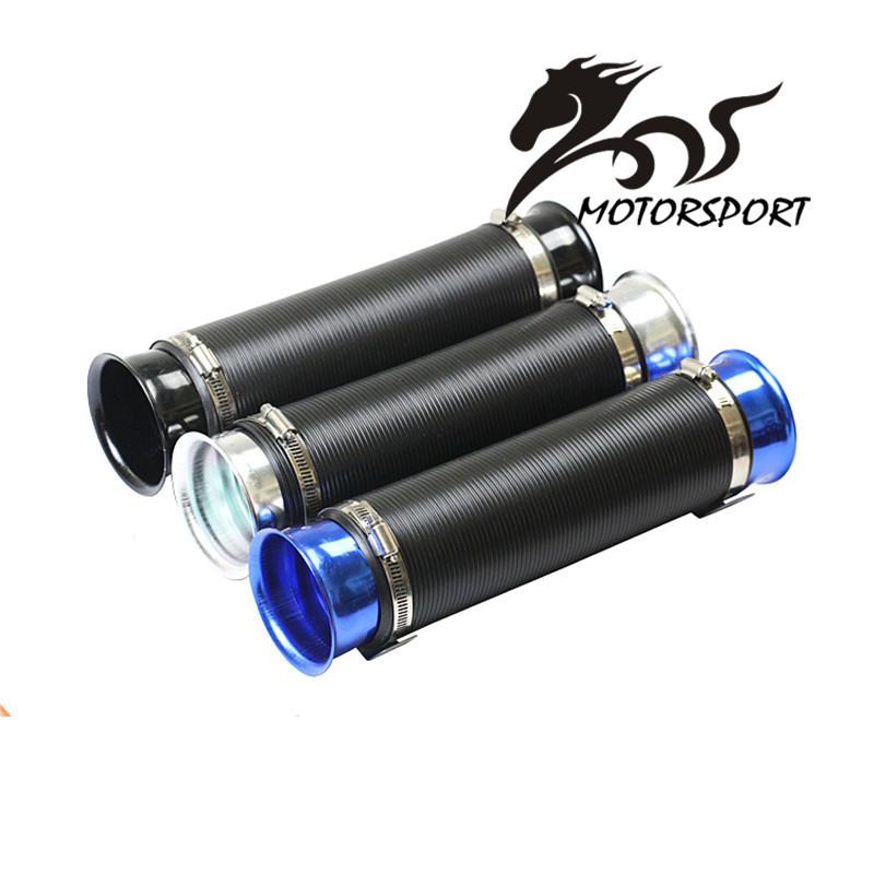 厂家直销汽车改装进气智能伸缩软管发动机涡轮进气导流管76mm通用