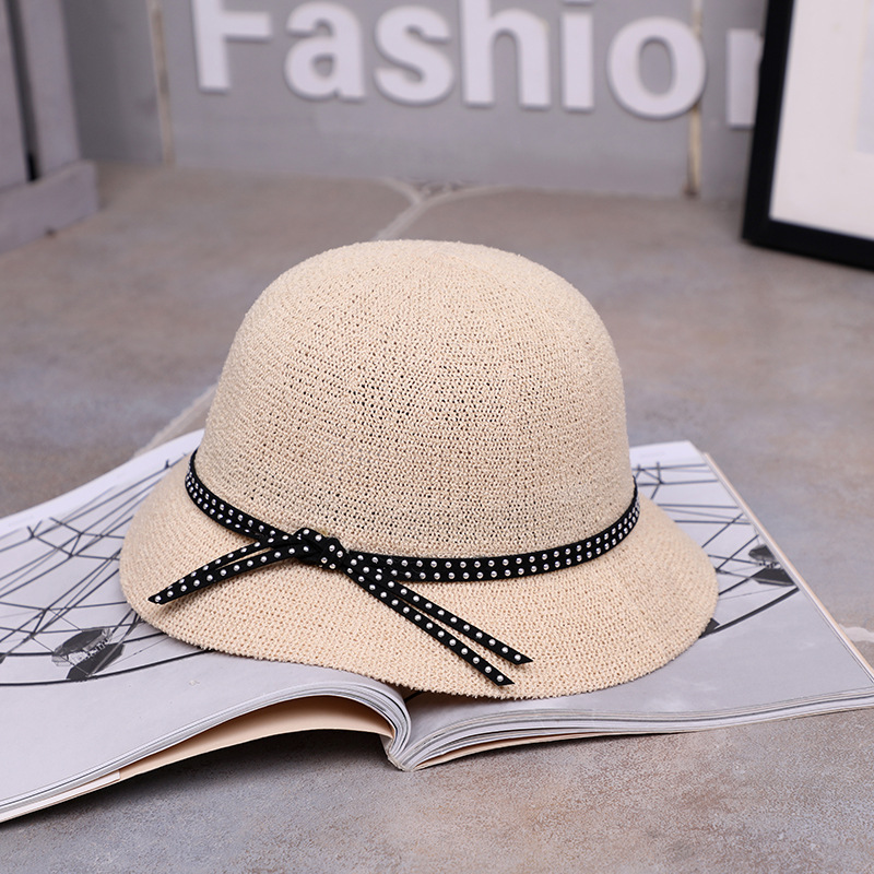 Sombrero sombrero de sol de verano de las mujeres viajes de vacaciones hilo de hierba sombrero de sol al aire libre sombrero de copa del todo-fósforo Amazon Venta caliente