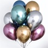 Balloon, metal decorations, 12inch, 3 gram, increased thickness