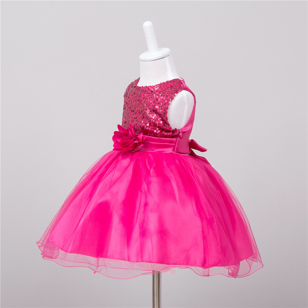 Enfants Chemise De Fille Robe Enfants Princesse Robe Pettiskirt Bébé Jupe De Soirée De Performance Robe Catwalk display picture 34