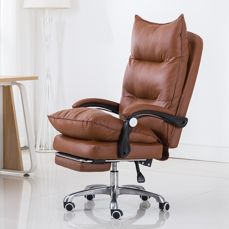 Youge jefe silla de oficina silla de la computadora giratoria de elevación silla giratoria ergonómico YG-801 de silla de cuero