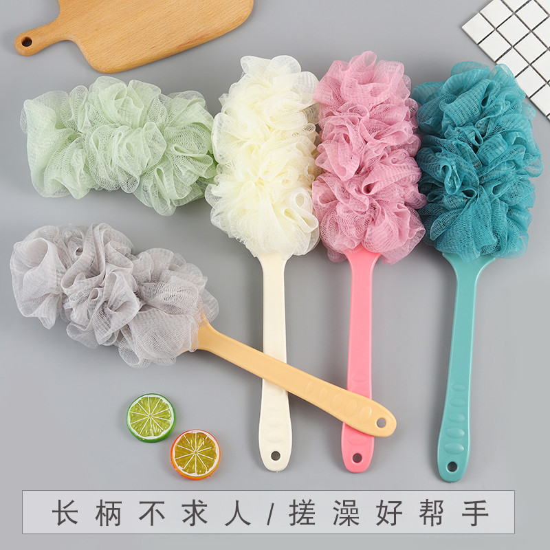 厂家直销 时尚长柄可挂式洗澡刷沐浴刷子 浴室泡澡搓澡刷洗澡搓|ms