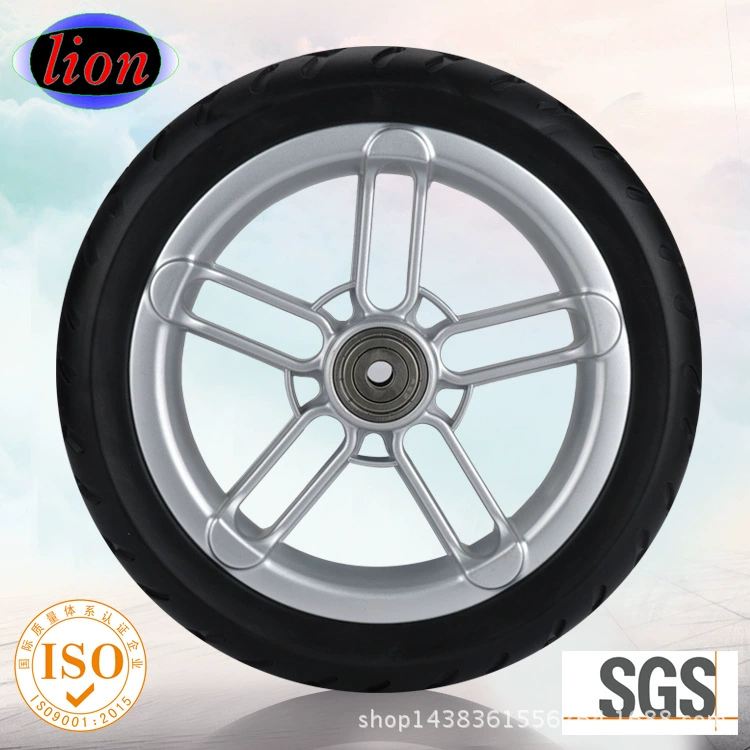 Поставка PU пены колесо 8 дюймов PU пены колесо инвалидной коляски переднее колесо твердые шины коляска не надувные колеса