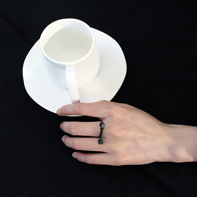 Simple Style Geometric Copper Rings Plating Copper Rings