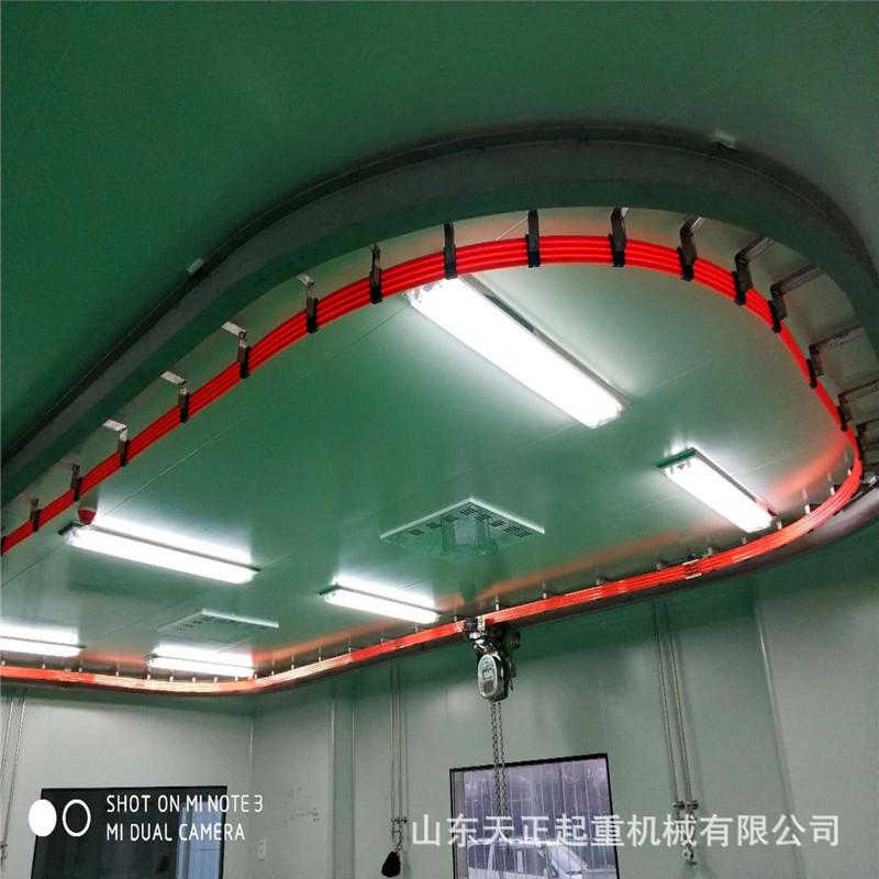 Manufacturers stainless steel Annulus Crane purify workshop Curve Beam stainless steel Crane