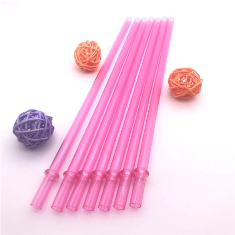 厂家专业定制生产彩色PETG注圈圈吸管精美时尚