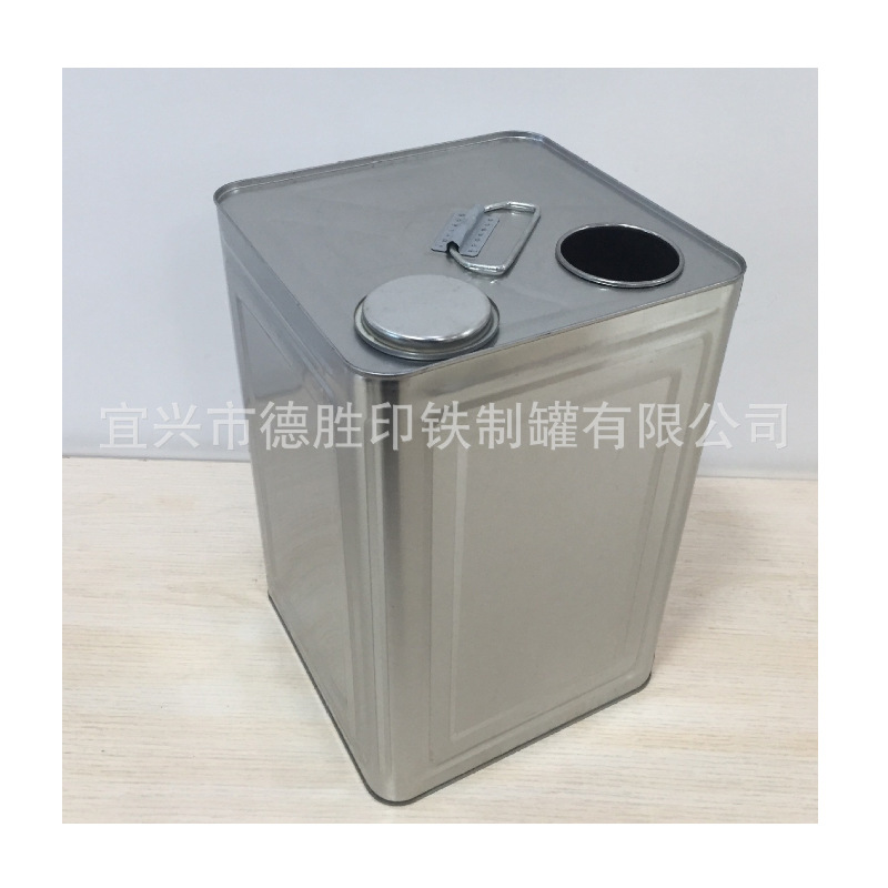 厂家定制供应18l马口铁方桶 外贸方桶金属方桶 质量保障 量大从优