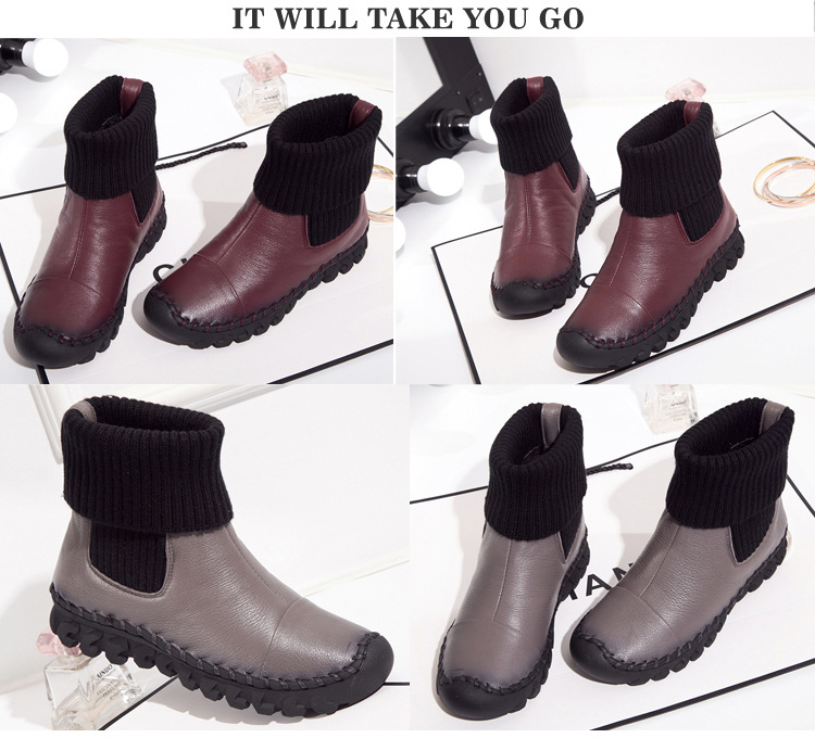 Bottes femme en En cuir - Ref 3355429 Image 42