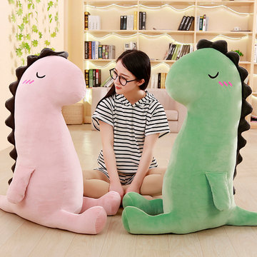 厂家直销新款可爱恐龙毛绒玩具娃娃抱枕公仔睡觉抱玩偶女孩送儿童