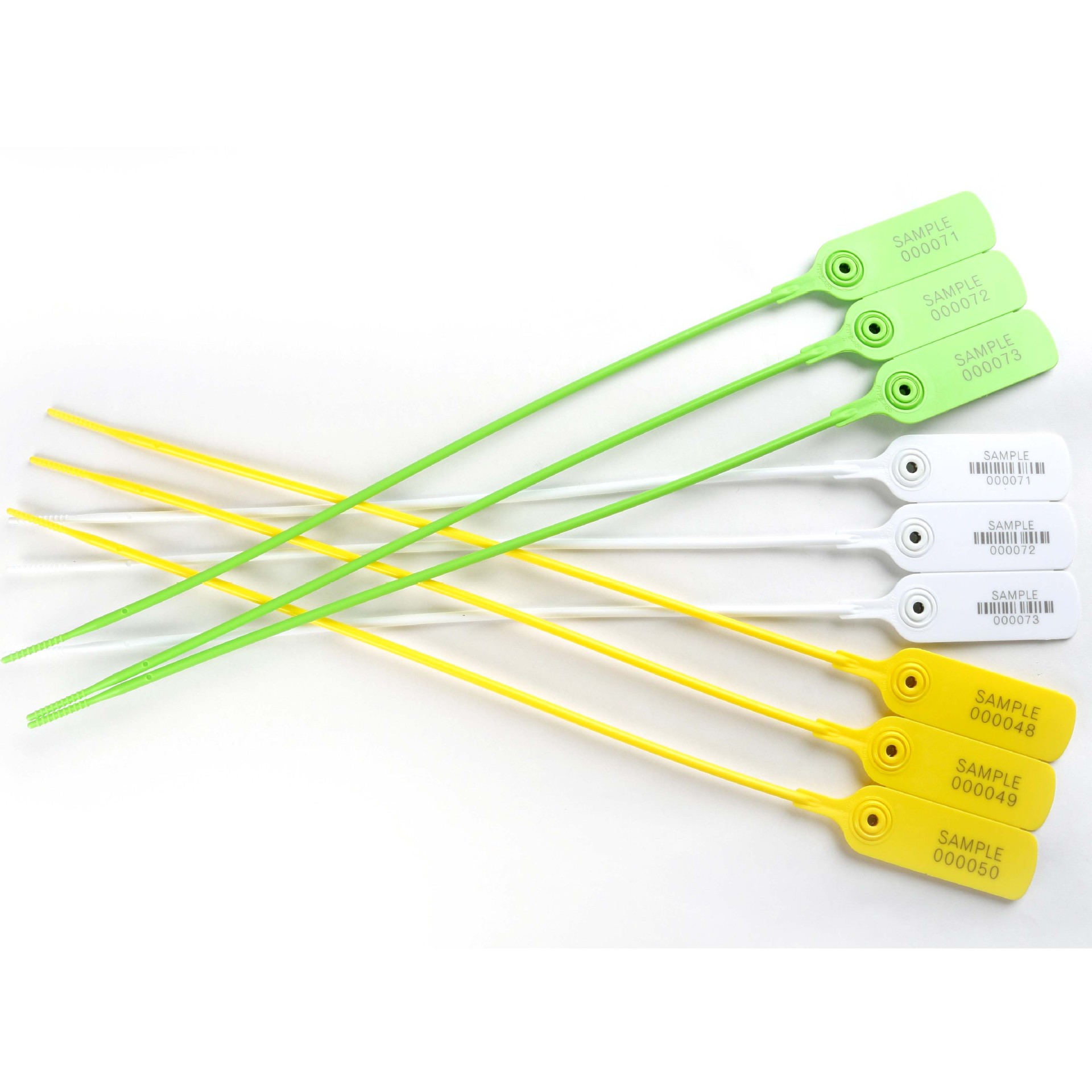 厂家生产 400mm长一次性塑料封条 扎带 物流铅封，物流施封锁