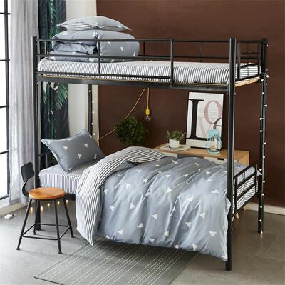 Bedclothes Staff student dormitory Six piece set 0.9 On behalf of Three-piece Suite Single 1.2 rice