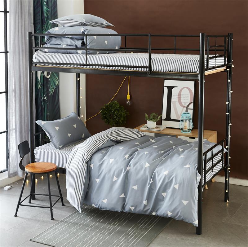 Bedclothes Staff student dormitory Six piece set 0.9 On behalf of Three-piece Suite Single 1.2 rice
