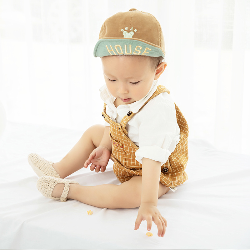 Estilo coreano de los hombres y las mujeres de fondo suave de punto de verano paso frente sandalias suave hilo de algodón agradable a la piel bebé Niño Zapatos Calcetines