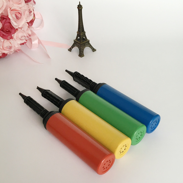 Manufactor supply balloon Inflator Hand balloon Pneumatic tools Two-way Manual Strength Inflatable tube wholesale