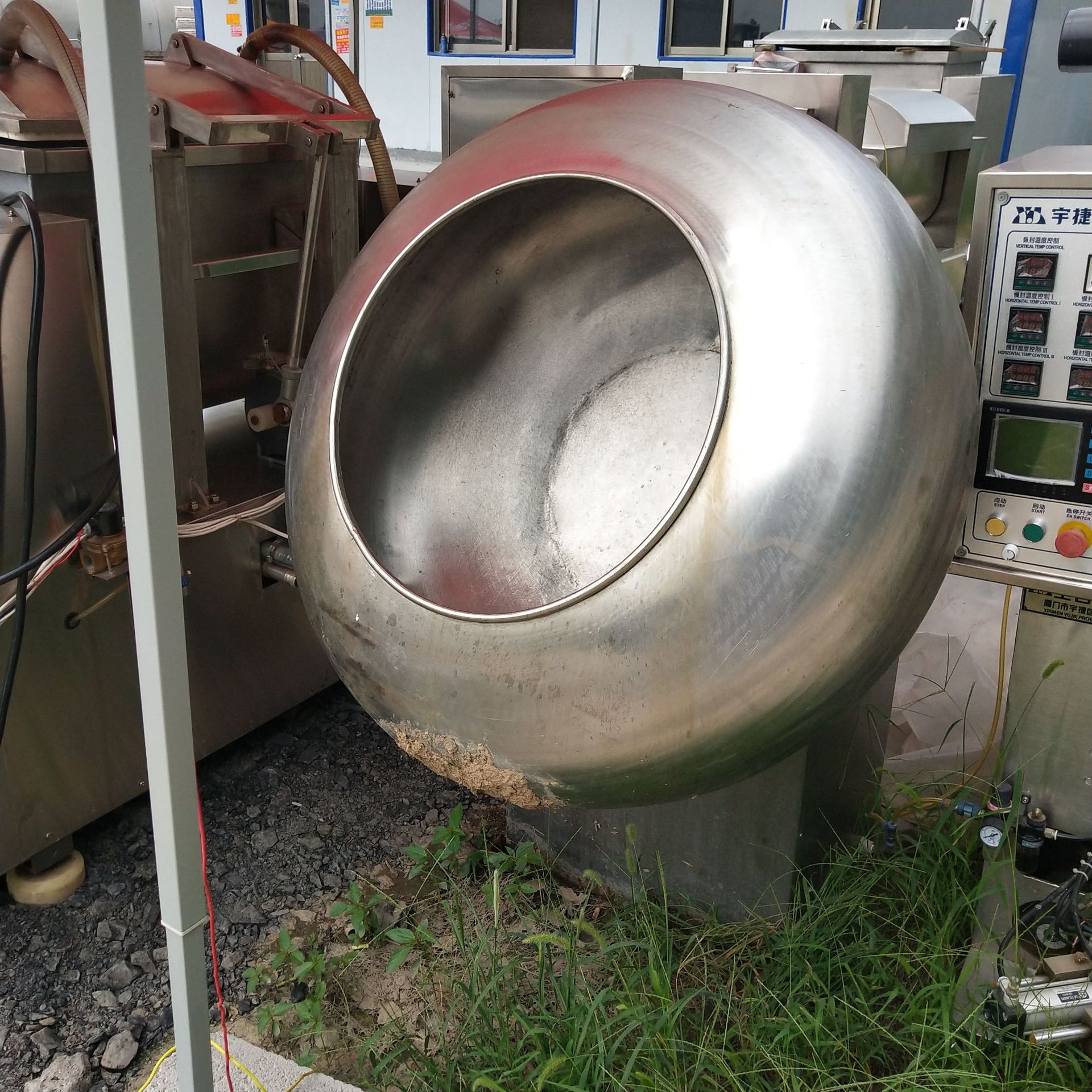 出售多台二手糖衣機 糖衣鍋 不鏽鋼糖衣機 304材質316