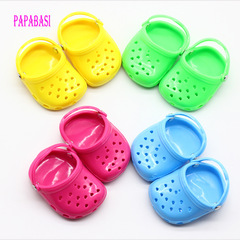 18寸美國女孩娃娃鞋子American girl娃娃洞洞鞋 娃娃鞋子外貿熱銷